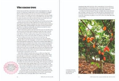 The Joy of Chocolate book - The cacao tree